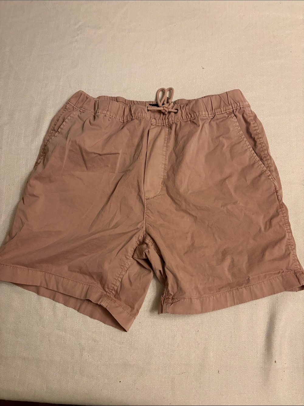 American Eagle Outfitters Men's Drawstring Shorts in Dusty Rose